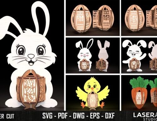 Paquete De Faroles De Pascua Creativo Digital